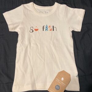 🩷Finn & Emma go fish Tee size 2T